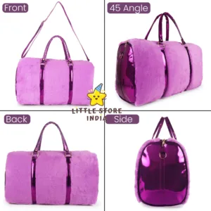 Purple_Fur_Duffle