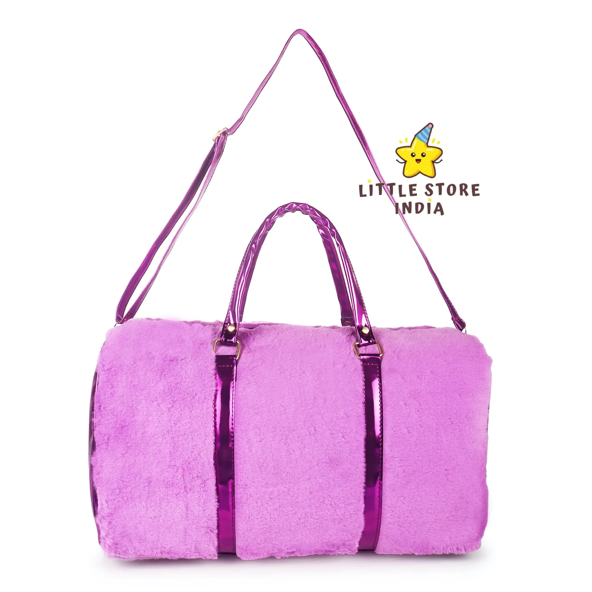 Purple_Fur_Duffle Purple_Fur_Duffle