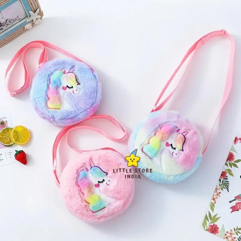 Plush-kkUnicorn-Plush-Messenger-Ba